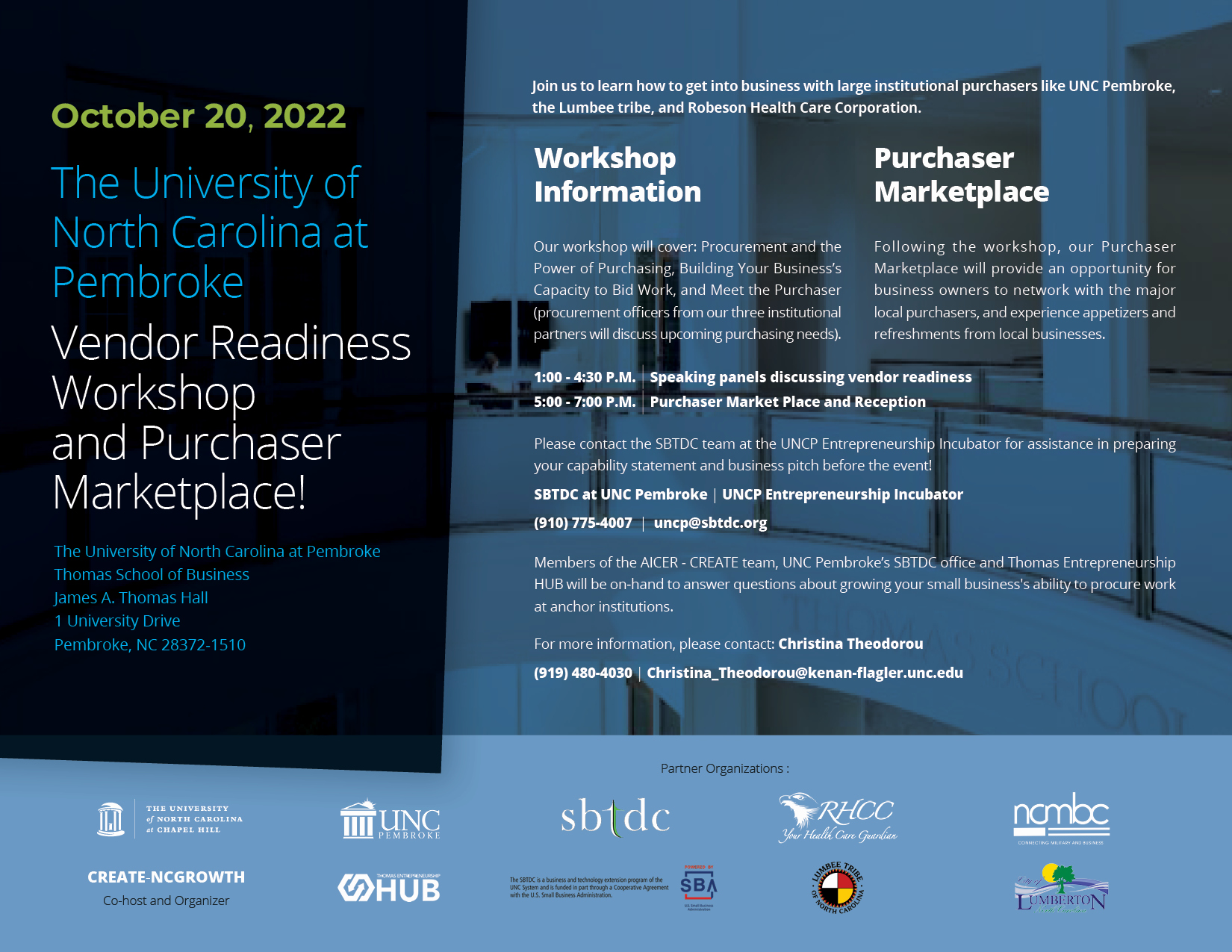 Vendor Readiness Workshop