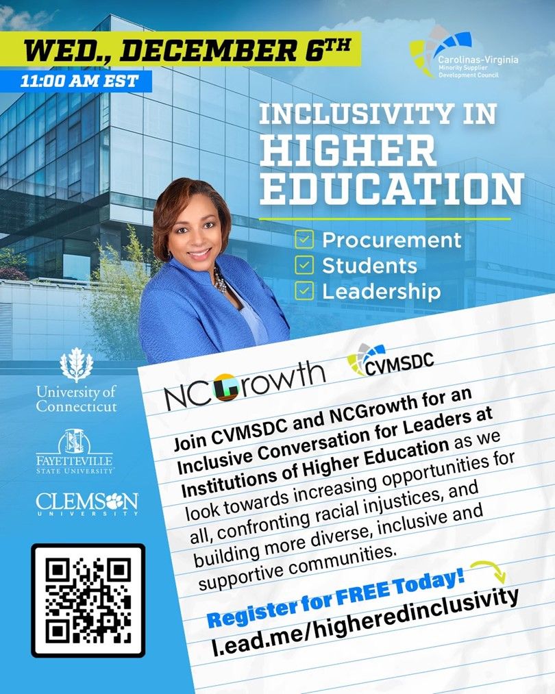 Inclusivity in Higher Education: Dec. 6th